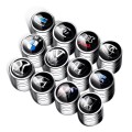 Nắp chụp chân van xe ô tô có logo các hãng xe (Set 4 cái), Logo Mazda