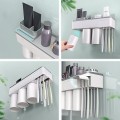 Kệ nhả kem đánh răng tự động đựng đồ tiện dụng