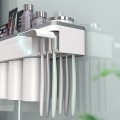 Kệ nhả kem đánh răng tự động đựng đồ tiện dụng