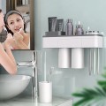 Kệ nhả kem đánh răng tự động đựng đồ tiện dụng