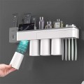 Kệ nhả kem đánh răng tự động đựng đồ tiện dụng