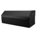 Thùng đựng đồ xe hơi gấp gọn chất liệu da cao cấp, Size M: 50cm x 30cm x 30cm	