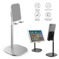 Giá đỡ điện thoại, máy tính bảng hợp kim nhôm để bàn tiện dụng, Màu đen
