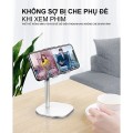 Giá đỡ điện thoại, máy tính bảng hợp kim nhôm để bàn tiện dụng, Màu đen
