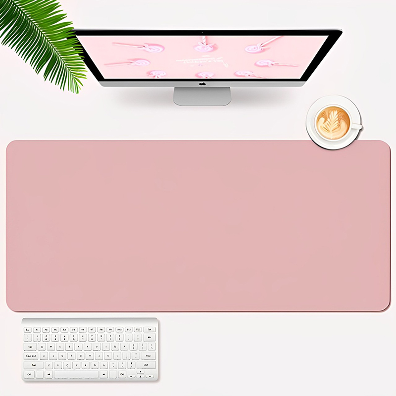 Tấm lót chuột 2 mặt da PU chống thấm nước cỡ lớn