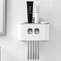 Bộ nhả kem đánh răng 4 cốc tự động cao cấp