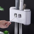 Bộ nhả kem đánh răng 4 cốc tự động cao cấp
