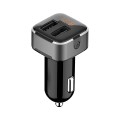 Tẩu sạc 2 cổng sạc đa chức năng tích hợp màn hình led HY39
