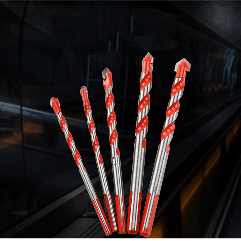 Bộ 5 mũi khoan đa năng dạng lưỡi xoắn 5-12mm