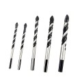 Bộ 5 mũi khoan đa năng dạng lưỡi xoắn 5-12mm, Màu cam