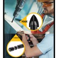 Bộ 5 mũi khoan chân lục giác 4 cạnh thép đen đa năng