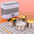 Hộp cơm 2 tầng 4 ngăn cắm điện giữ nhiệt tiện lợi