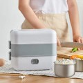Hộp cơm 2 tầng 4 ngăn cắm điện giữ nhiệt tiện lợi
