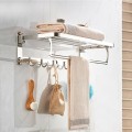 Kệ treo khăn kết hợp để đồ nhà tắm tiện lợi