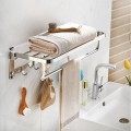 Kệ treo khăn kết hợp để đồ nhà tắm tiện lợi