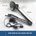 Đèn kẹp bàn học, bàn làm việc chống cận thông minh, Bóng Rạng Đông 5w vàng