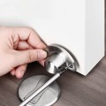 Chặn cửa chống va đập thông minh, lắp đặt tiện lợi, Màu bạc