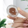 Set 4 miếng bọc chân bàn ghế chống trơn chống xước sàn, Tròn 25-29 mm (size to)	