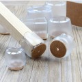 Set 4 miếng bọc chân bàn ghế chống trơn chống xước sàn, Tròn 25-29 mm (size to)	