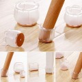Set 4 miếng bọc chân bàn ghế chống trơn chống xước sàn, Tròn 25-29 mm (size to)	