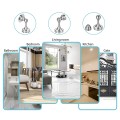 Chặn cửa nam chân giữ cửa chống va đập thông minh, Màu bạc