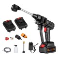 Máy rửa xe cầm tay áp lực cao 2 pin sạc