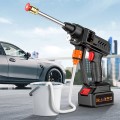 Máy rửa xe cầm tay áp lực cao 2 pin sạc