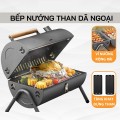 Bếp nướng than hoa dã ngoại ngoài trời chất liệu thép không gỉ