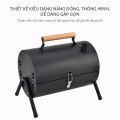 Bếp nướng than hoa dã ngoại ngoài trời chất liệu thép không gỉ