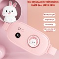 Đai massage làm ấm bụng giảm đau bụng, đau lưng