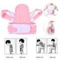 Đai chống gù lưng, lưng tôm cho trẻ em dễ sử dụng, Size M  - Màu xanh