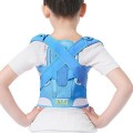 Đai chống gù lưng, lưng tôm cho trẻ em dễ sử dụng, Size M  - Màu xanh